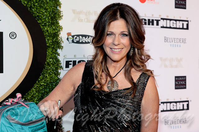 Celebrity Fight Night 2013 Red Carpet Rita Wilson