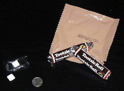 MRE Review: Menu 8, Tootsie Rolls