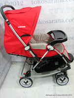 4 Kereta Bayi BabyDoes CH362 Crusader dengan 3 Layer Canopy