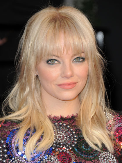 emma stone zombieland hair. wallpaper emma stone bangs