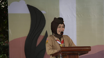 Perempuan pertama, Atalia Praratya Ridwan Kamil  jadi Ketua Kwarda Pramuka Jabar Periode 2020-2025