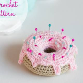 PATRON GRATIS ALFILETERO DONUT DE CROCHET