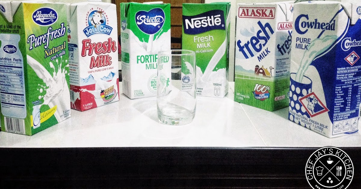 Philippine Milk Madness The Best Tasting Supermarket Fresh Milk Chef Jay S Kitchen
