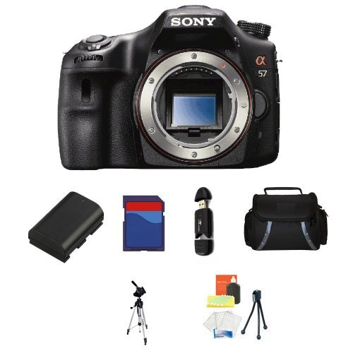 Sony Alpha A57 SLT SLR Body w/ 16GB Starter Kit