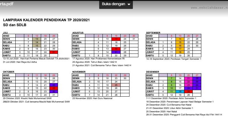 Pandemi corona membuat umat mengisolasi diri di rumah, dan tidak ke gereja. Kalender Pendidikan Tahun Pelajaran 2020/2021 Provinsi ...