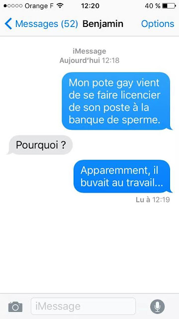 blague à raconter par sms