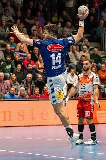 Sportfotografie DHB Handball Bundesliga ASV Hamm Die Recken Hannover Olaf Kerber