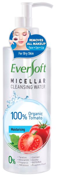 eversoft malaysia, miceller cleansing water, miceller cleansing water review, pembersih mekap