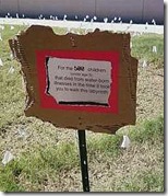 white flags sign
