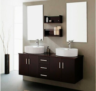 Ideas Determine the layout of the bathroom cabinets
