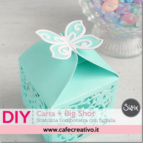 Scatolina bomboniera del wedding planner David Tutera