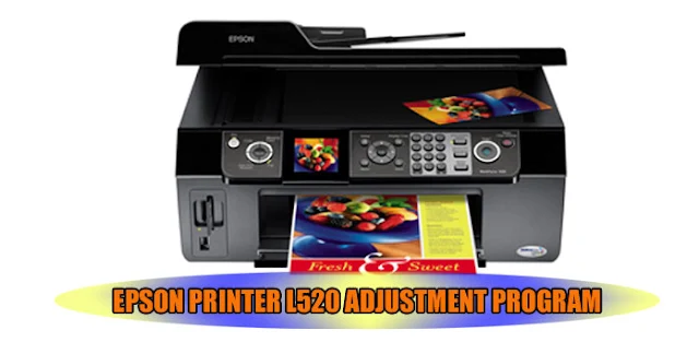 EPSON L520 PRINTER ADJUSTMENT PROGRAM