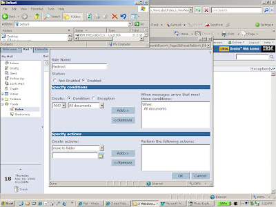 Configure Lotus Notes to foward email