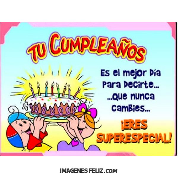 Feliz Cumpleaños para Alguien Especial