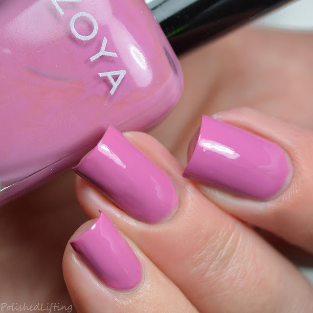 rose creme nail polish