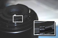 The aperture lever