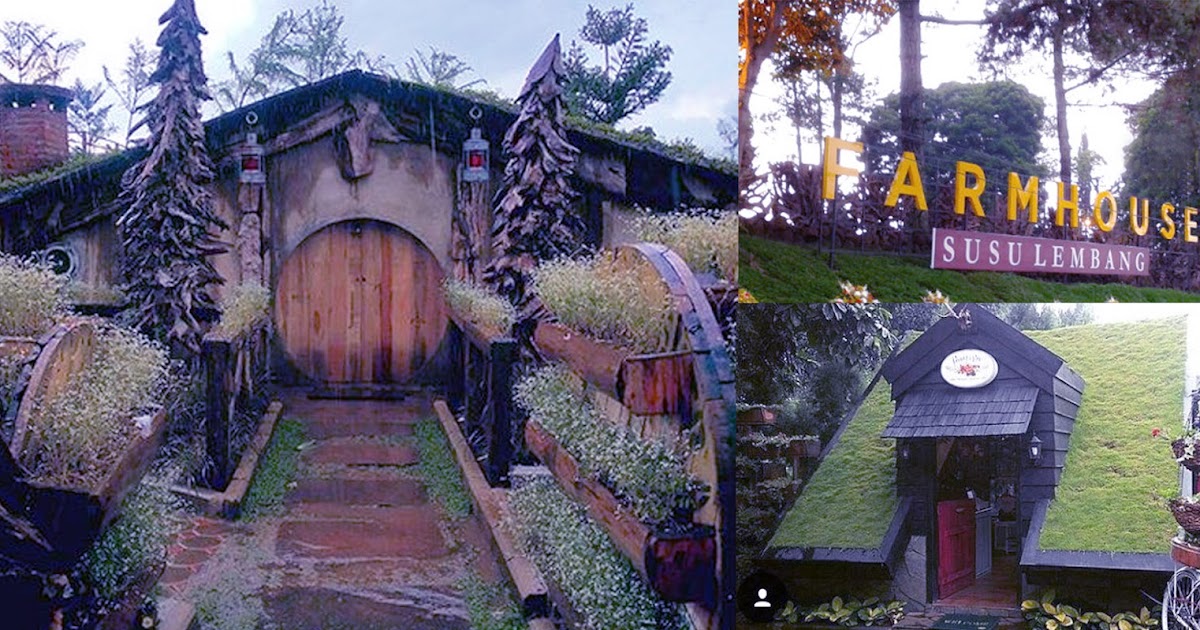 Rumah Hobbit, Farmhouse, Lokasi Wisata Favorit Baru di 