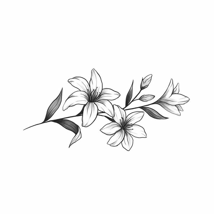 20+ Gambar Tato Bunga Simple Tapi Keren - Servergambar01