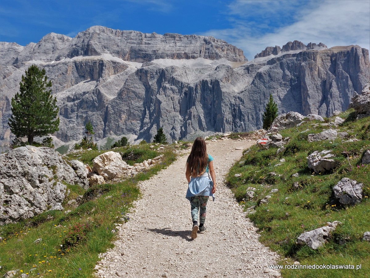 Dolomity z dziećmi szlaki