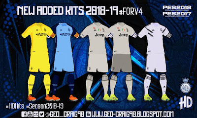 PES 2019 Kitpack HD Season 2018/2019 by Geo_Craig90