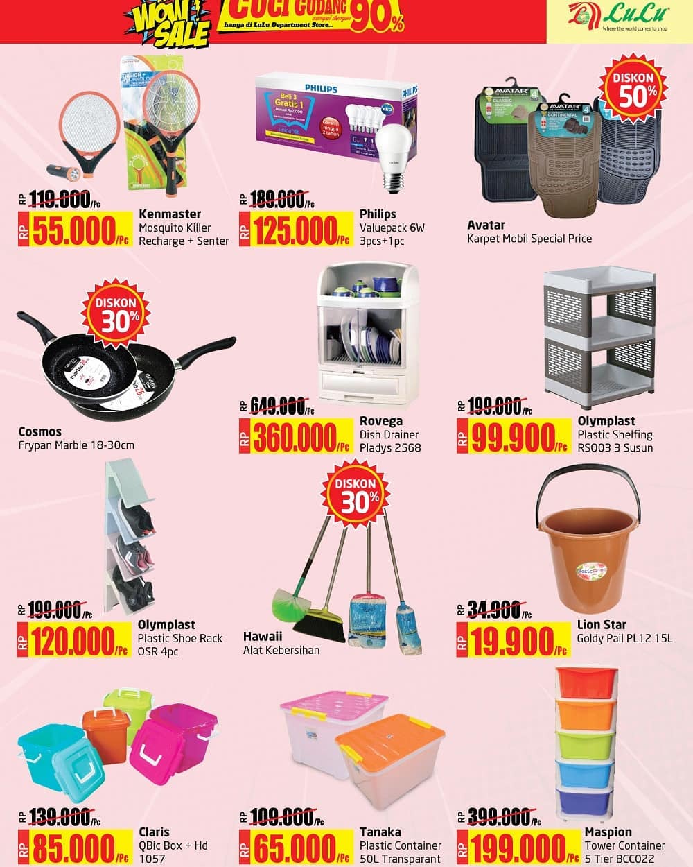 #LuluStore - #Pomo #Katalog Diskon Super WOW Periode 06 - 20 Maret 2019