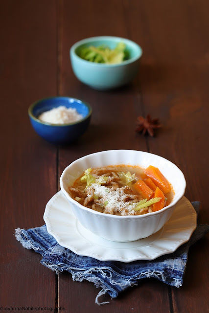 tagliolini in brodo