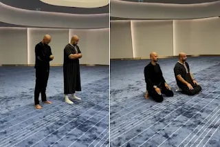 “His heart is with Islam.” An American boxer prays for the first time in the mosque with his Muslim colleague  Mixed martial arts player Tam Khan shared a video of him praying with fellow American boxer Andrew Tate, a kickboxing player, talking about the impact of Islam on the heart of the latter, who has not yet announced his conversion to Islam.  Khan (a Muslim) confirmed that the 35-year-old boxer is "very loyal and his heart is with Islam", although he has not yet shown any special statement from Tate about his conversion to Islam.  Khan published a video of prayer with Andrew on his personal accounts documented on social media, the day before yesterday, Saturday, commenting on it with the phrase "Praise be to God", to receive wide interaction and the admiration of thousands of followers.  Khan wrote in a lengthy comment on the video explaining the reasons for his participation and the purpose of it: "Let me clarify some things, why did you record for us while we pray? Because it helps spread positivity," stressing that it is the first time that Tate prays.  He added: "Andrew could have said no, he knows this could have a negative impact on his already controversial status on social media, but he did it himself. By God, it was a private visit to the mosque. Only he and I wanted it. We planned it since days, but today he reminded me to go."  He continued: "I am glad that we did this so that people could see the real side of him, and this was his first time in the mosque, and what a way to start his journey, as we went on Saturday night to the mosque to pray, and I spoke at length about the Qur'an, hadiths and the actions of the Prophet Muhammad, peace and blessings be upon him. misconceptions about Islam, and so on.  He pointed out that what they did was a way to motivate young children not to feel ashamed of being religious and praying.  Regarding Andrew Tate's conversion to Islam and his pronunciation of the two testimonies, Khan continued: "We agreed that it should not be shown on a podcast or anything else because people will claim it is for influence or a fake following. No one is perfect but thank God a good heart and pure intentions."  He called on everyone who talks about Islam Tate, to allow the person concerned to announce it the way he wants and to allow him to take his time, pointing out that changing the lifestyle is not a quick thing, but accepting the truth and believing that it is necessary because tomorrow is never guaranteed, as he described it.  Muslim activists and pages interested in Muslim news re-shared the video through their accounts on the platforms, and expressed their happiness with this video, which would serve as a model for everyone who enters Islam.