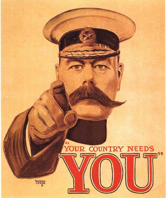 Kitchener poster: Your country needs you