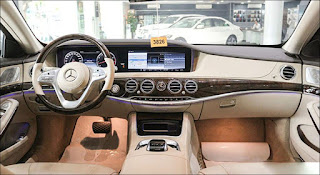 Bảng Taplo phía trước Mercedes S450 L