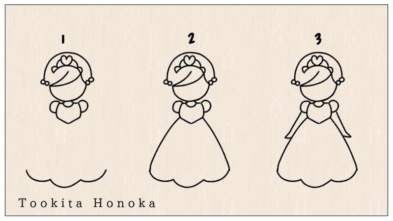 簡単かわいい プリンセス お姫様 のイラストの描き方 手書き ボールペン 手帳用 How To Draw Princess 遠北ほのかのイラストサイト 簡単かわいい プリンセス お姫様 のイラストの描き方 手書き ボールペン 手帳用 How To Draw Princess 遠北ほのかのイラストサイト