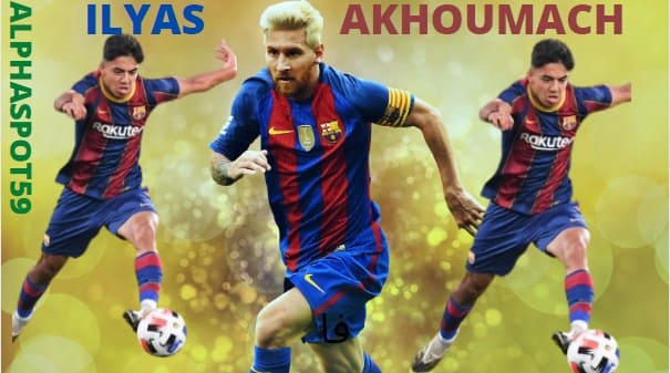 إلياس أخوماش لاعب برشلونة B