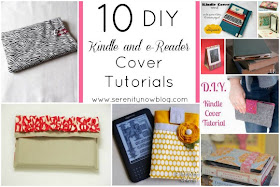 10 DIY Kindle and e-Reader Cover Tutorials, at Serenity Now