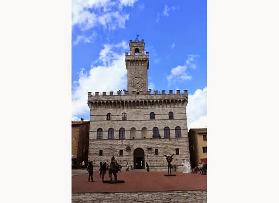 Piazza Grande in Montepulciano Tuscany