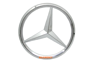 Emblem Logo Mercedes Benz Chrome Ukuran 8cm Untuk CLS Class