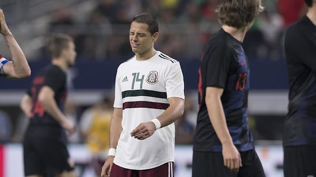 Seleção Mexicana perde para Croácia e as lesões preocupam