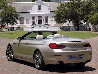 2012 BMW 6-Series Convertible Rear View