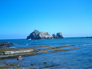 Vista de la Playa de Cerrías hasta las rocas del fondo, parte izquierda, . (playa de cerrã­as )