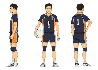 ซาวามูระ ไดจิ (Sawamura Daichi: 澤村 大地) @ Haikyuu!! ไฮคิว!! คู่ตบฟ้าประทาน