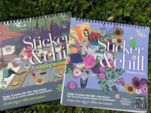 Jennifer's Little World blog - Parenting, craft and travel: Having fun with  some grown up sticker books