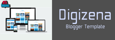 Digizena Responsive Blogger Template | MYTh Companies