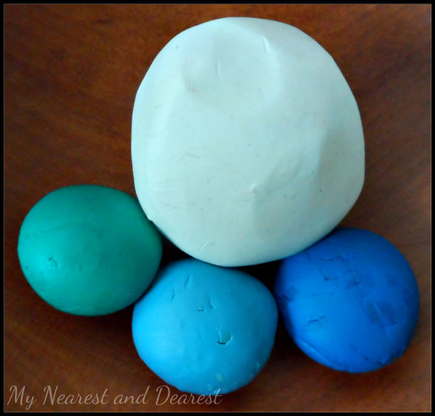 Ocean Themed Modeling Clay Activity for Kids from My Nearest and Dearest