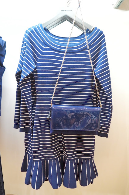  Karen Millen - Fine Stripe Knit Dress