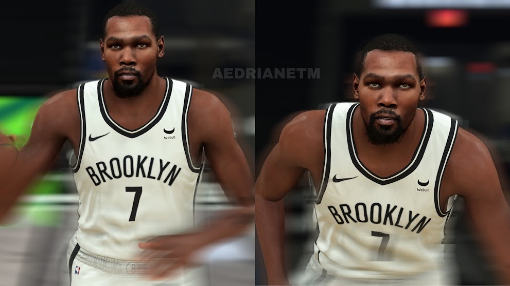 Kevin Durant Cyberface by AeTM | NBA 2K23