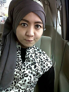 cara jilbab wajah bulat