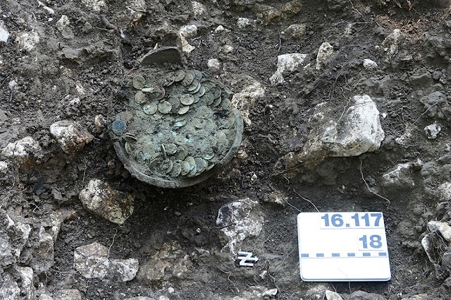 Rare coin hoard from Constantine’s reign discovered in Switzerland