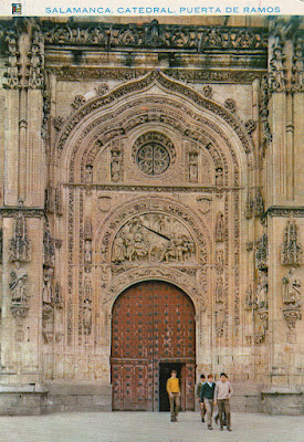 postal, Salamanca, catedral
