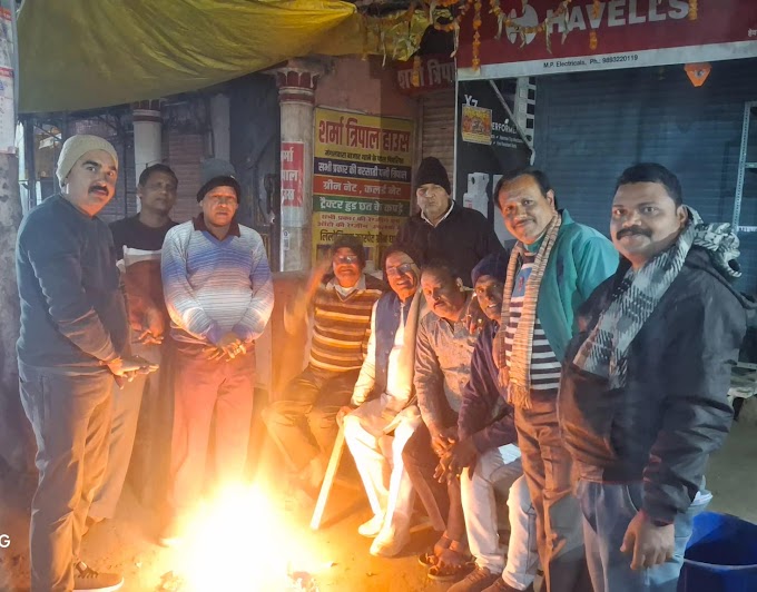  पिपरिया के हिल स्टेशन पचमढ़ी पिछले दो दिनों से तेज ठंड की चपेट में ।