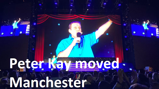 Peter Kay moved Manchester