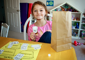 Tessa had a fun time playing this free "Let's Recycle Sorting Game" that I ran across via Pinterest. There are a lot of similar sorting activities about, but I liked that this one had a tad more to do since it is set up game-style. For the troop setting, something similar to "Recycling Sorting Activity + Free Printable Recycling Signs & ebooks" would probably be better...more hands-on for everyone.