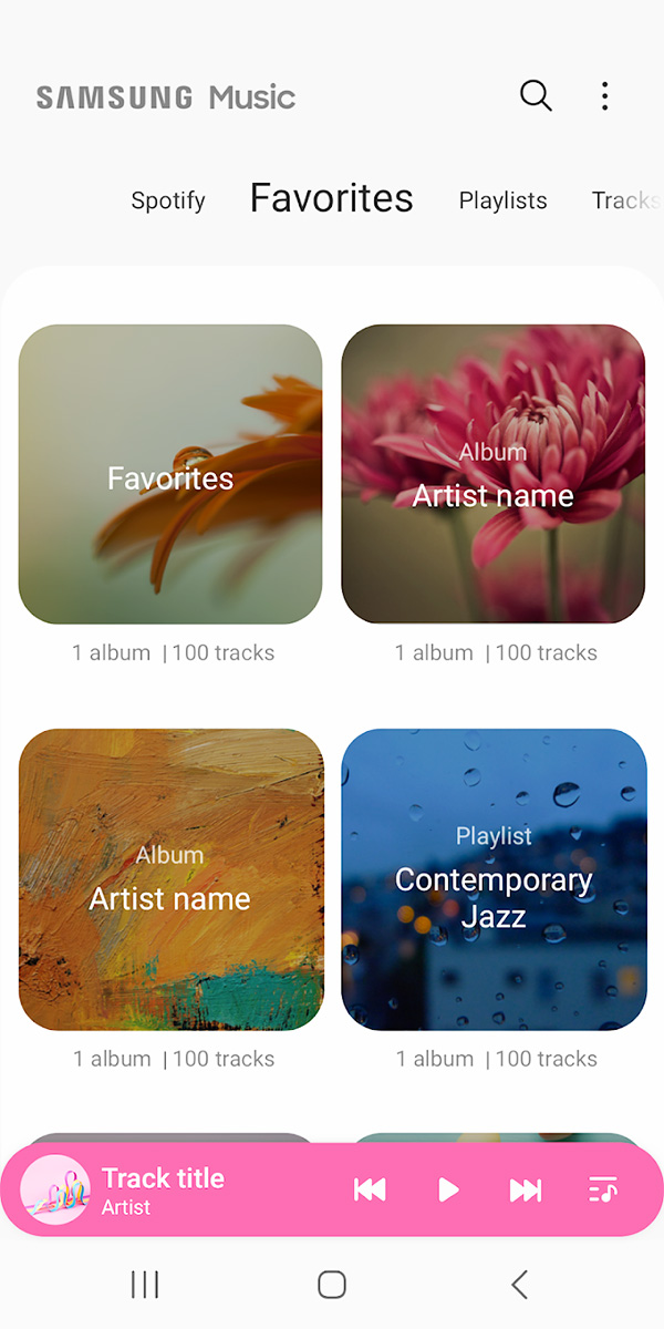 Tải Samsung Music APK cho Android phiên bản mới b